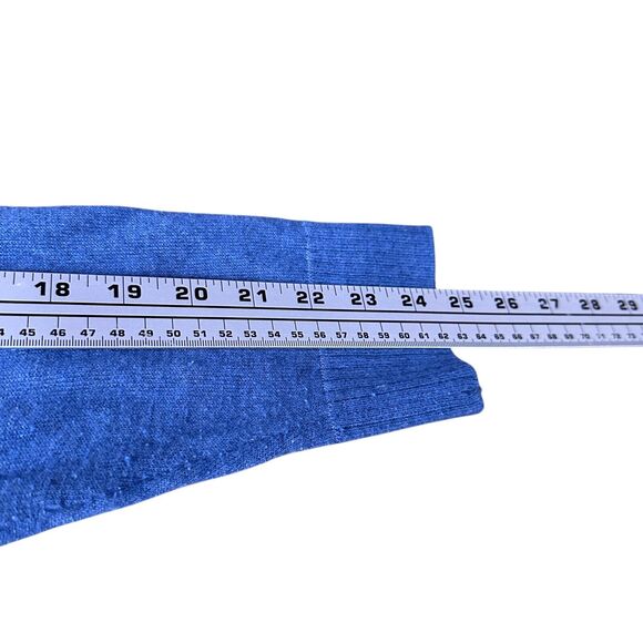 Smartwool Sweater Men’s XL Blue Wool Polyester Nylon Blend V-Neck Pullover Knit - Picture 8 of 10